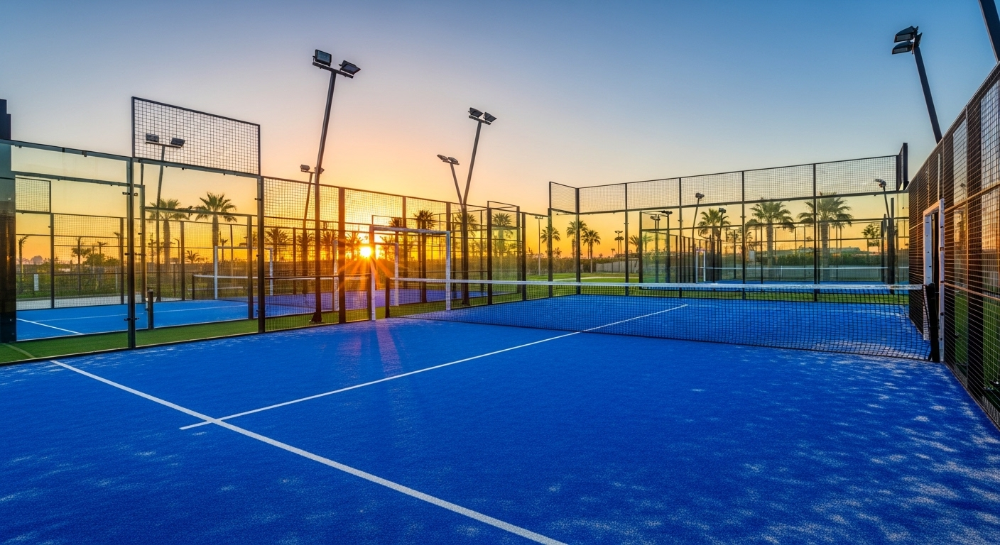 lokasi lapangan padel