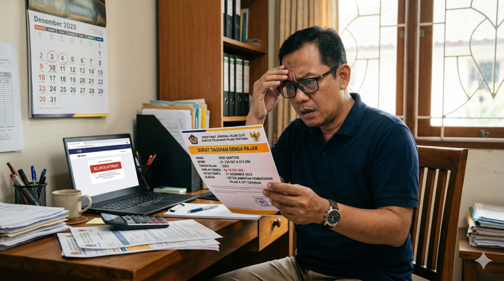 konsekuensi tidak lapor spt 2026